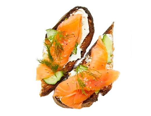 SMOKED SALMON TOAST
